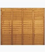 Shiplap Fencing Panels