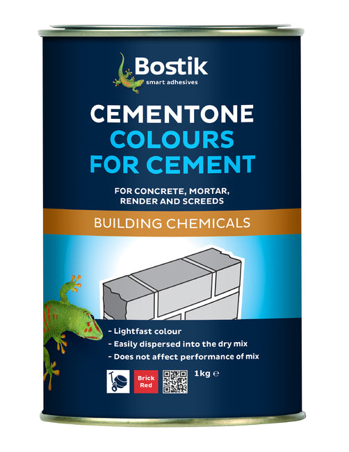 Bostik Cementone Powder Cement Dye Dark Brown 1Kg