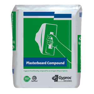 Gypsum Plasterboard Compound 25kg Bag