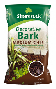 Shamrock Medium Chip Bark 75 litre