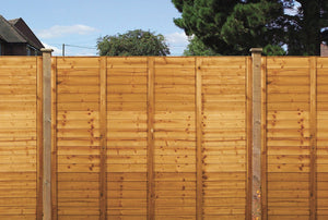 Garden Living Shiplap Fence Panel - 1.8m x 1.8m