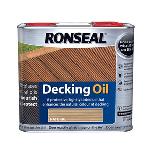 Ronseal Decking Oil 2.5L Natural